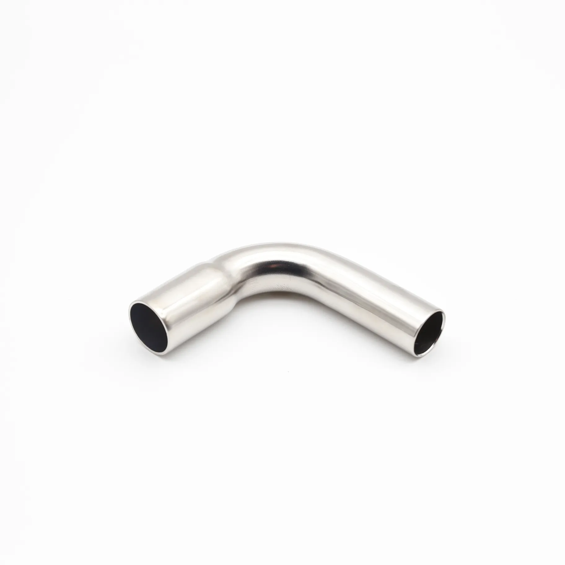 Direct side view of the B-Type elbow, emphasizing the visual difference between the recessed socket end and the protruding plain end.