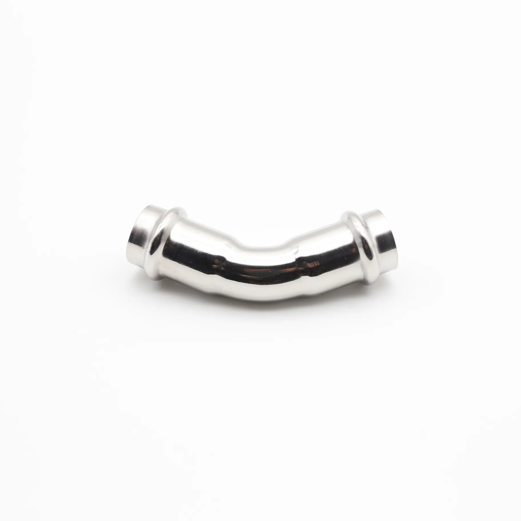 Overhead view of the elbow, showing its characteristic V-shaped silhouette.