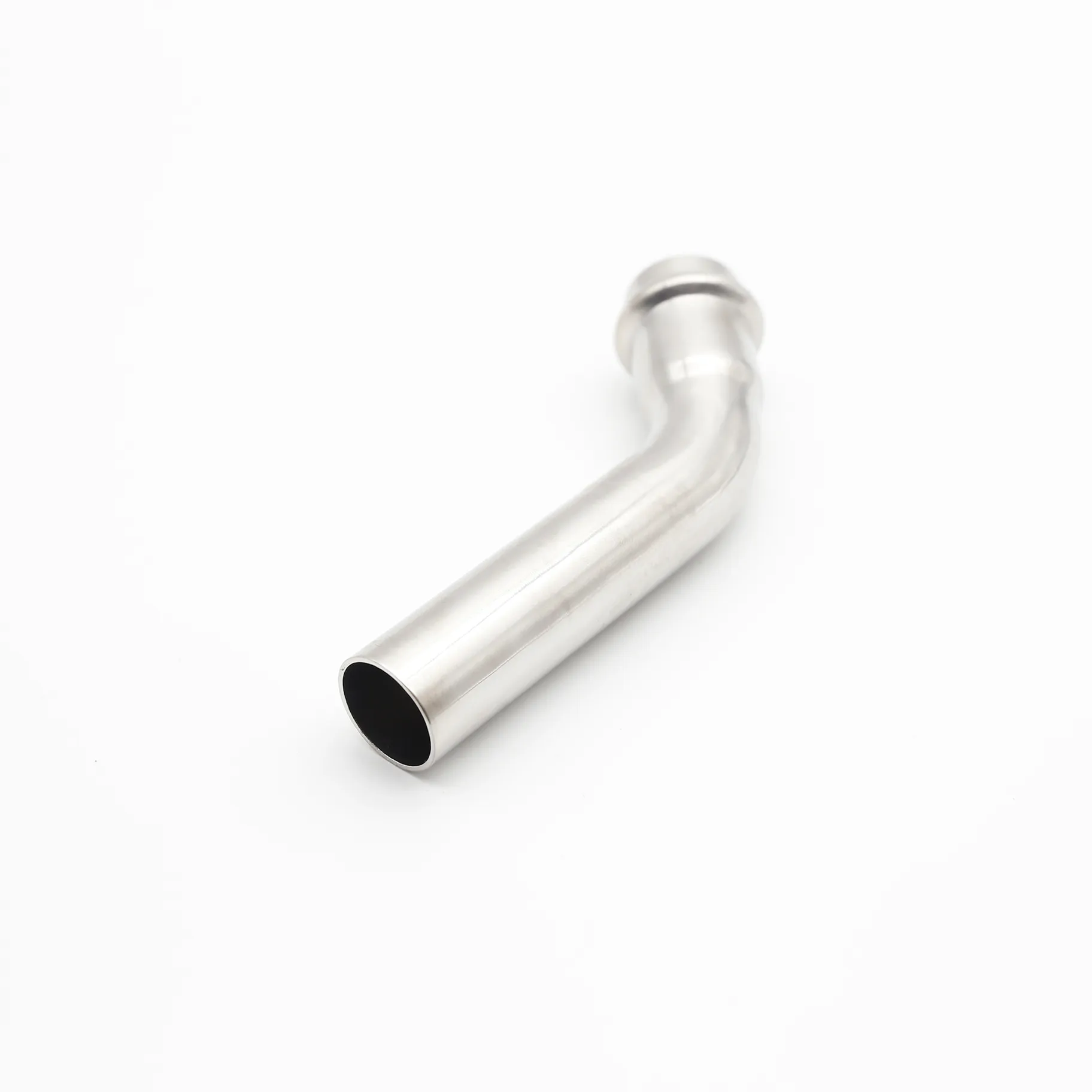 Stainless steel double press elbow 45 degree B-Type for special installation layouts