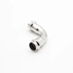 Stainless steel press fit elbow 90 degree A-Type for double-press pipe systems