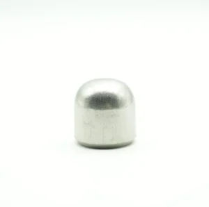 Stainless steel pipe cap for ASME B16.9 butt-weld pipe end closure