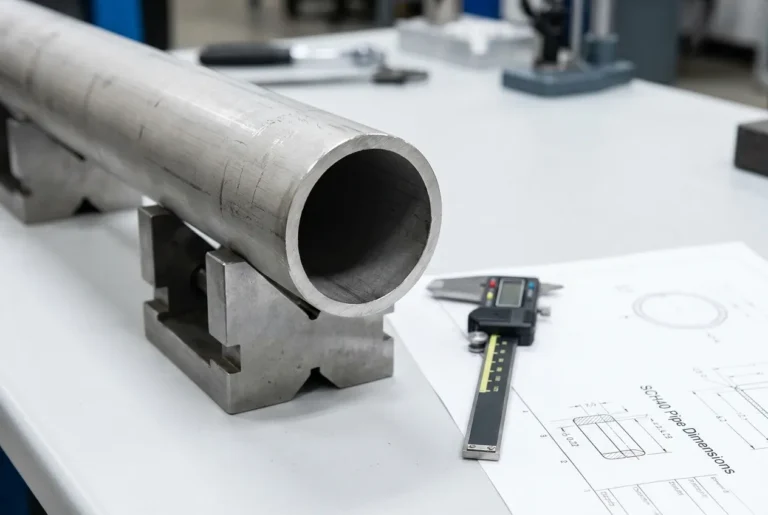 Schedule 40 stainless steel pipe dimensions and wall thickness inspection