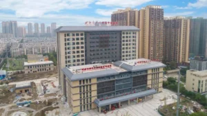 Chengdu Qingbaijiang District Hospital project supplied with 304 stainless steel pipe and double press fittings